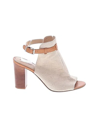 Pre-owned Via Spiga Sandals In Tan