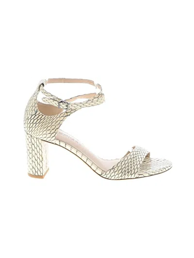 Pre-owned Via Spiga Sandals In White