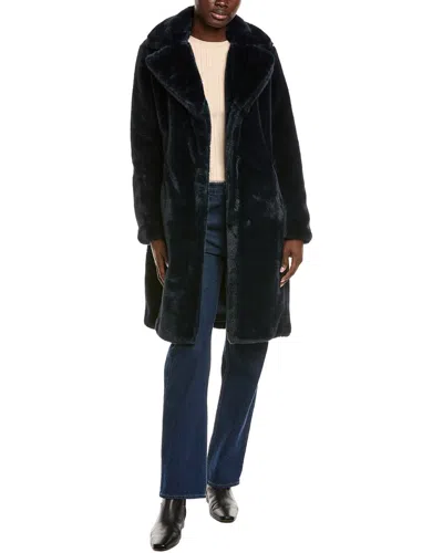 Via Spiga Single-breasted Reefer Coat In Multi