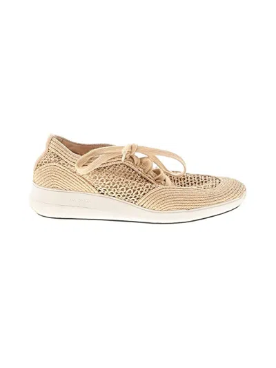 Pre-owned Via Spiga Sneakers In Tan