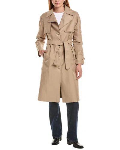 Via Spiga Trench Coat In Beige
