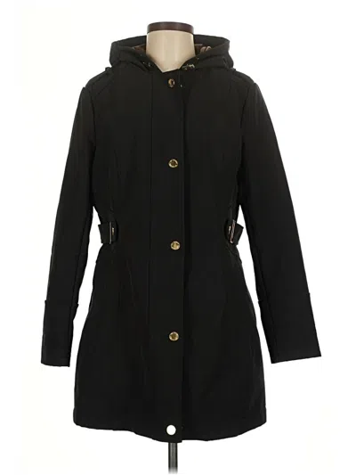 Pre-owned Via Spiga Trenchcoat In Black