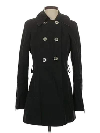 Pre-owned Via Spiga Trenchcoat In Black