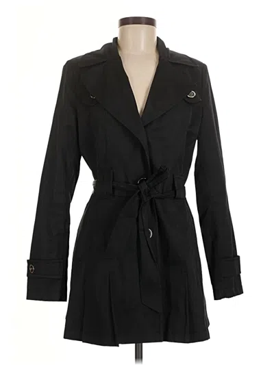 Pre-owned Via Spiga Trenchcoat In Black