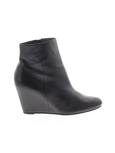 Pre-owned Via Spiga Wedges In Black