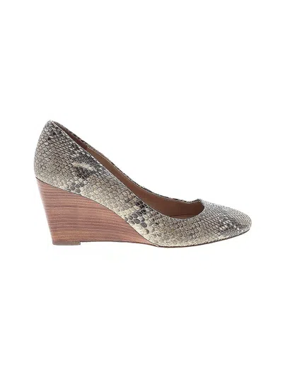 Pre-owned Via Spiga Wedges In Brown