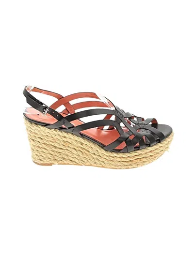 Pre-owned Via Spiga Wedges In Gray
