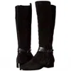 Via Spiga Women's Prish Suede Leather Riding Boots In Black In Multi