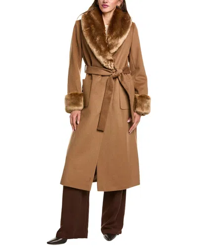 VIA SPIGA VIA SPIGA WOOL-BLEND COAT