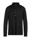 Viadeste Man Shirt Black Size 46 Cotton