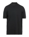 Viadeste Man Sweater Black Size 48 Cotton