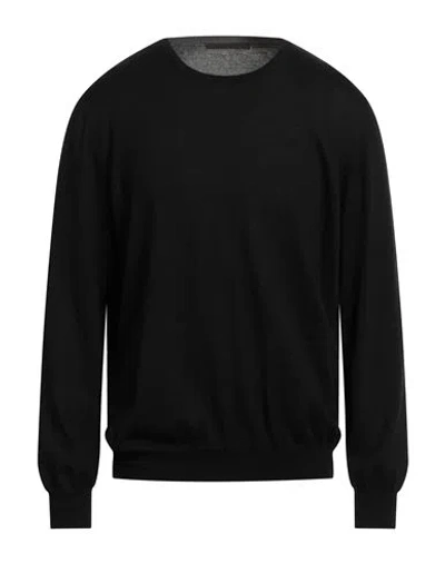 Viadeste Man Sweater Black Size 50 Cashmere, Silk