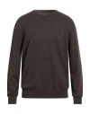 Viadeste Man Sweater Dark Brown Size 46 Cashmere