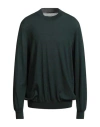 Viadeste Man Sweater Dark Green Size 48 Virgin Wool