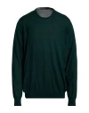 Viadeste Man Sweater Green Size 40 Virgin Wool