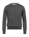Viadeste Man Sweater Grey Size 46 Cashmere, Silk In Gray