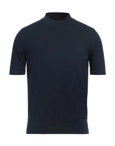 Viadeste Man Sweater Midnight Blue Size 48 Cotton