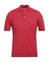 Viadeste Man Sweater Red Size 48 Cotton In Red
