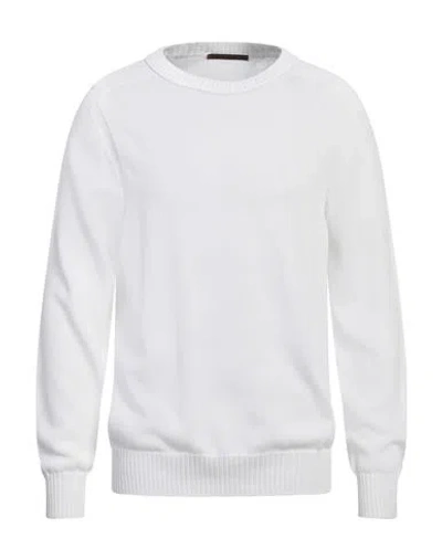 Viadeste Man Sweater White Size 46 Cotton