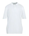 Viadeste Man Sweater White Size 50 Cotton