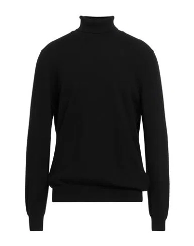 Viadeste Man Turtleneck Black Size 48 Cashmere