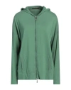 Viadeste Woman Cardigan Green Size 12 Cotton