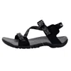 Viakix Sloane Sandals Women Black Adjustable Strap All-terrain Outdoor Gal2063 In Black