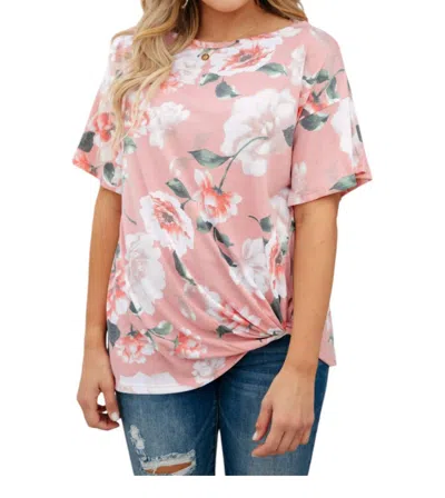 Viamor Feeling Pretty Shirt In Pink