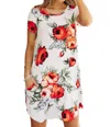 Viamor Fiona Dress In White In White