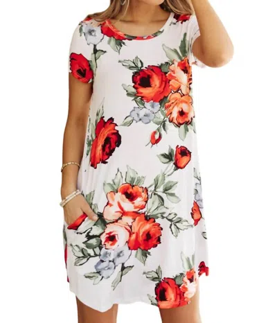 Viamor Fiona Dress In White