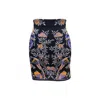 Viavai Women's Alessia Bird Mini Skirt In Black In Black