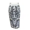 Viavai Women's Anna Bird Jacquard Skirt In Off White In White