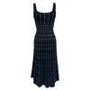 Viavai Women's Gold / Neutrals / Black Patsy Top And Skirt "dress Set" In Black In Black/gold