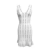Viavai Women's Valentina Dress In Off White/black Combo In White