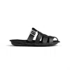 Vibae Women's Amalfi Leather Preto Sandal In Black In Black