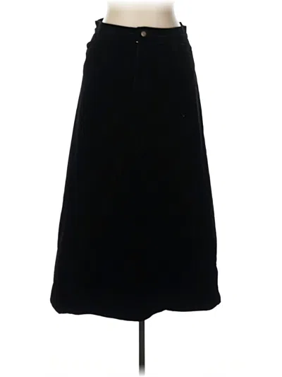 Pre-owned Vibe Formal Skirt In Black