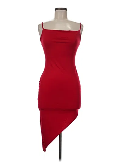 Pre-owned Vibe Sportswear Cocktail Dress In Red