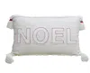 Vibhsa 14"x 24" Noel Christmas Pillow For Holidays