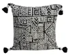 Vibhsa 20" X 20" Throw Pillow With Tassels For Decoration