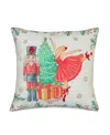 Vibhsa Alpine Holiday Decorative Pillow, 20" X 20" In Multi