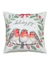 Vibhsa Alpine Holiday Decorative Pillow, 20" X 20" In Multi