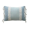 Vibhsa Buttknot Edging Rectangular Throw Pillow In Multi