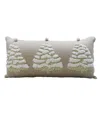 Vibhsa Christmas Tree Decorative Pillow, 30" X 14"