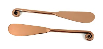 Vibhsa Copper Butter Spreaders Set Of 6