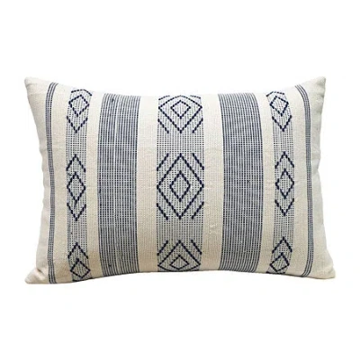 Vibhsa Jacquard Woven Rectangular Throw Pillow In Multi