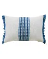 Vibhsa Linden Street Handloom Woven Decorative Pillow, 14'' X 20''