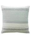 Vibhsa Linden Street Handloom Woven Striped Decorative Pillow, 20"x20"