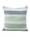 Vibhsa Linden Street Handwoven Dobby Weave Textured Stripe Decorative Pillow, 20"x20"
