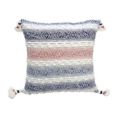 Vibhsa Linden Street Square Throw Pillow In Multi