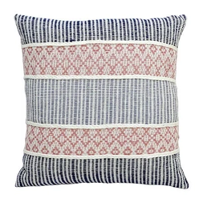Vibhsa Linden Street Square Throw Pillow In Multi